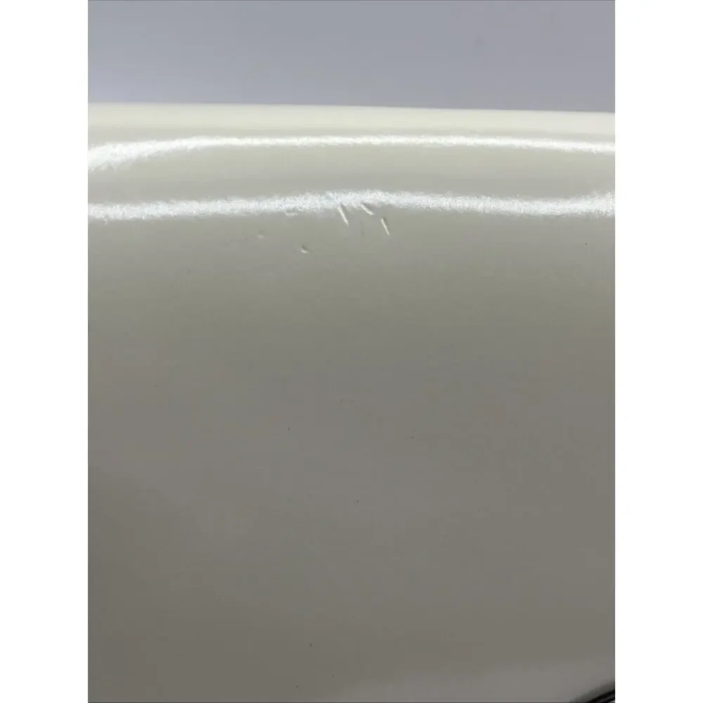 Tory Burch Robinson Spazzolato Convertible Top Handle Bag Patent Leather Ivory